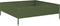 vidaXL - Plantenbak - verhoogd - 100x100x33,5 - cm - staal - olijfgroen
