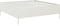 vidaXL - Plantenbak - verhoogd - 100x100x33,5 - cm - staal - wit