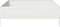 vidaXL - Plantenbak - verhoogd - 100x100x33,5 - cm - staal - wit