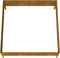 vidaXL - Plantenbak - verhoogd - 100x100x41 - cm - cortenstaal