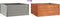 vidaXL - Plantenbak - verhoogd - 100x100x45 - cm - cortenstaal - roestig