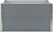 vidaXL - Plantenbak - verhoogd - 100x100x45 - cm - gegalvaniseerd - staal - grijs