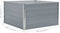 vidaXL - Plantenbak - verhoogd - 100x100x45 - cm - gegalvaniseerd - staal - grijs