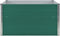 vidaXL - Plantenbak - verhoogd - 100x100x45 - cm - gegalvaniseerd - staal - groen