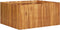vidaXL - Plantenbak - verhoogd - 100x100x50 - cm - massief - acaciahout