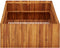 vidaXL - Plantenbak - verhoogd - 100x100x50 - cm - massief - acaciahout