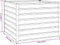 vidaXL - Plantenbak - verhoogd - 100x100x77 - cm - cortenstaal - roestig