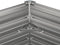 vidaXL - Plantenbak - verhoogd - 100x100x77 - cm - cortenstaal - roestig