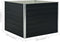 vidaXL Plantenbak verhoogd 100x100x77 cm gegalvaniseerd staal antraciet