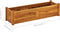 vidaXL - Plantenbak - verhoogd - 100x30x25 - cm - acaciahout