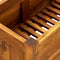 vidaXL - Plantenbak - verhoogd - 100x30x25 - cm - acaciahout