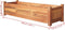 vidaXL - Plantenbak - verhoogd - 100x30x25 - cm - acaciahout