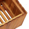 vidaXL - Plantenbak - verhoogd - 100x30x25 - cm - massief - acaciahout