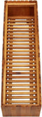 vidaXL - Plantenbak - verhoogd - 100x30x25 - cm - massief - acaciahout