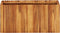 vidaXL - Plantenbak - verhoogd - 100x30x50 - cm - massief - acaciahout