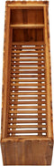 vidaXL - Plantenbak - verhoogd - 100x30x50 - cm - massief - acaciahout