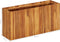 vidaXL - Plantenbak - verhoogd - 100x30x50 - cm - massief - acaciahout