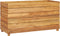 vidaXL - Plantenbak - verhoogd - 100x40x38 - cm - gerecycled - teakhout - en - staal