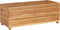 vidaXL - Plantenbak - verhoogd - 100x40x38 - cm - gerecycled - teakhout - en - staal