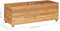 vidaXL - Plantenbak - verhoogd - 100x40x38 - cm - gerecycled - teakhout - en - staal