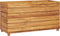 vidaXL - Plantenbak - verhoogd - 100x40x38 - cm - gerecycled - teakhout - en - staal
