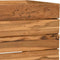 vidaXL - Plantenbak - verhoogd - 100x40x38 - cm - gerecycled - teakhout - en - staal