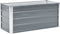 vidaXL - Plantenbak - verhoogd - 100x40x45 - cm - gegalvaniseerd - staal - grijs
