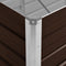vidaXL - Plantenbak - verhoogd - 100x40x45 - cm - gegalvaniseerd - staal - bruin