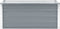 vidaXL - Plantenbak - verhoogd - 100x40x45 - cm - gegalvaniseerd - staal - grijs