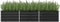 vidaXL - Plantenbak - verhoogd - 100x40x45 - cm - gegalvaniseerd - staal - antraciet