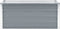 vidaXL - Plantenbak - verhoogd - 100x40x45 - cm - gegalvaniseerd - staal - grijs
