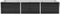 vidaXL - Plantenbak - verhoogd - 100x40x45 - cm - gegalvaniseerd - staal - antraciet