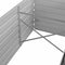 vidaXL - Plantenbak - verhoogd - 100x40x45 - cm - gegalvaniseerd - staal - antraciet