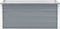 vidaXL - Plantenbak - verhoogd - 100x40x45 - cm - gegalvaniseerd - staal - grijs