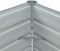 vidaXL - Plantenbak - verhoogd - 100x40x45 - cm - gegalvaniseerd - staal - antraciet