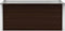 vidaXL - Plantenbak - verhoogd - 100x40x45 - cm - gegalvaniseerd - staal - bruin