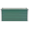 vidaXL - Plantenbak - verhoogd - 100x40x45 - cm - gegalvaniseerd - staal - groen