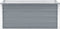 vidaXL - Plantenbak - verhoogd - 100x40x45 - cm - gegalvaniseerd - staal - grijs