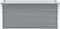 vidaXL - Plantenbak - verhoogd - 100x40x45 - cm - gegalvaniseerd - staal - grijs