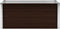 vidaXL - Plantenbak - verhoogd - 100x40x45 - cm - gegalvaniseerd - staal - bruin