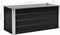 vidaXL - Plantenbak - verhoogd - 100x40x45 - cm - gegalvaniseerd - staal - antraciet