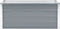 vidaXL - Plantenbak - verhoogd - 100x40x45 - cm - gegalvaniseerd - staal - grijs