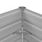 vidaXL - Plantenbak - verhoogd - 100x40x45 - cm - gegalvaniseerd - staal - bruin