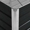 vidaXL - Plantenbak - verhoogd - 100x40x45 - cm - gegalvaniseerd - staal - antraciet