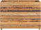 vidaXL - Plantenbak - verhoogd - 100x40x72 - cm - gerecycled - teakhout - en - staal