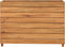 vidaXL - Plantenbak - verhoogd - 100x40x72 - cm - gerecycled - teakhout - en - staal