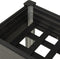 vidaXL - Plantenbak - verhoogd - 100x40x75 - cm - HKC - grijs