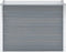 vidaXL - Plantenbak - verhoogd - 100x40x77 - cm - gegalvaniseerd - staal - grijs