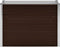 vidaXL - Plantenbak - verhoogd - 100x40x77 - cm - gegalvaniseerd - staal - bruin