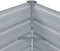 vidaXL - Plantenbak - verhoogd - 100x40x77 - cm - gegalvaniseerd - staal - grijs